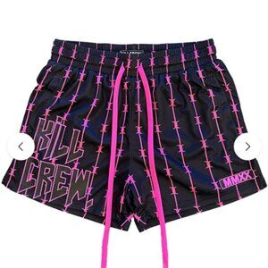 Kill Crew Barbwire Muay Thai Shorts